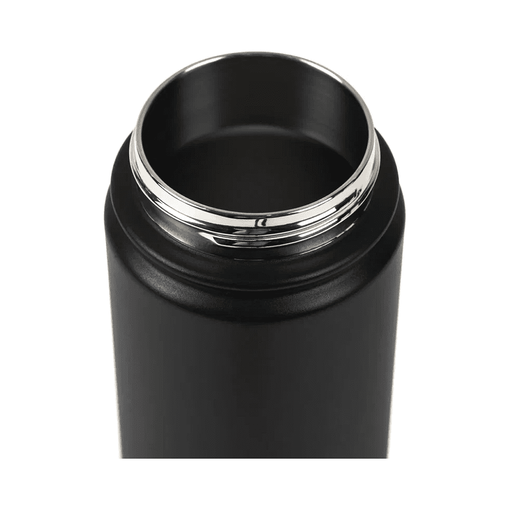 Кружка термическая "01079A", металл, 500 мл, черный - 3