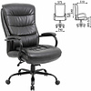 Кресло для руководителя BRABIX "Premium Heavy Duty HD-004", экокожа, металл, черный - 2