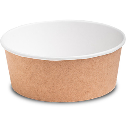 Контейнер бумажный 750 мл, 128/150х60, 45 шт/упак