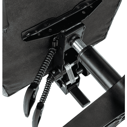 Кресло игровое Бюрократ Knight "Custom/F GR", ткань, пластик, серый, черный - 13