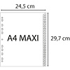 Разделитель "Exacompta", A4, 31 делений, серый - 4