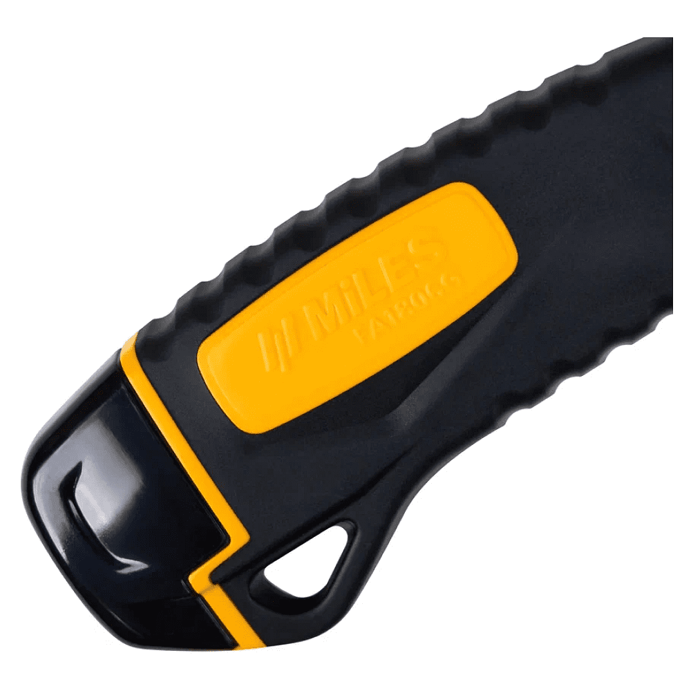 Нож строительный Miles "FA1806G/Y", 18 мм, усиленный - 10