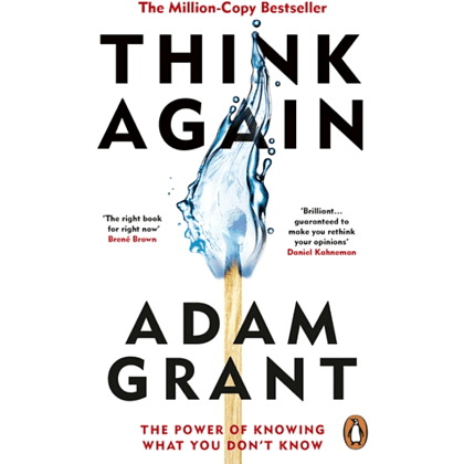 Книга на английском языке "Think Again", Adam Grant