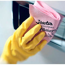 Салфетка универсальная "ПВАмикро", 38x35 см, 5 шт., зеленый