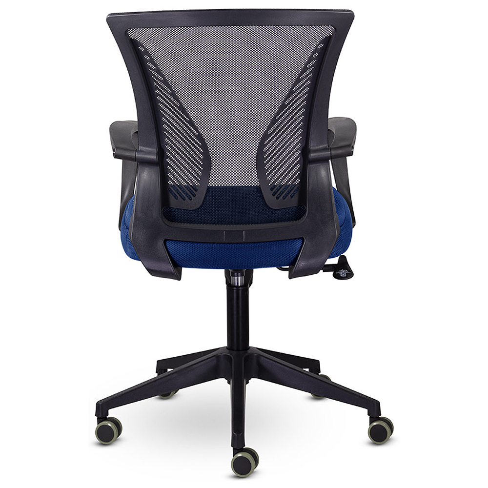Кресло для персонала Энжел СН-800 "СР TW-01/Е53-К", ткань, сетка, пластик, темно-синий - 5