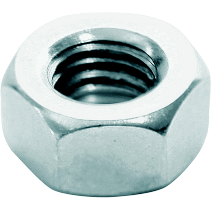 Гайка шестигранная М12, DIN 934/ГОСТ 5927-70, цинк, 5 кг