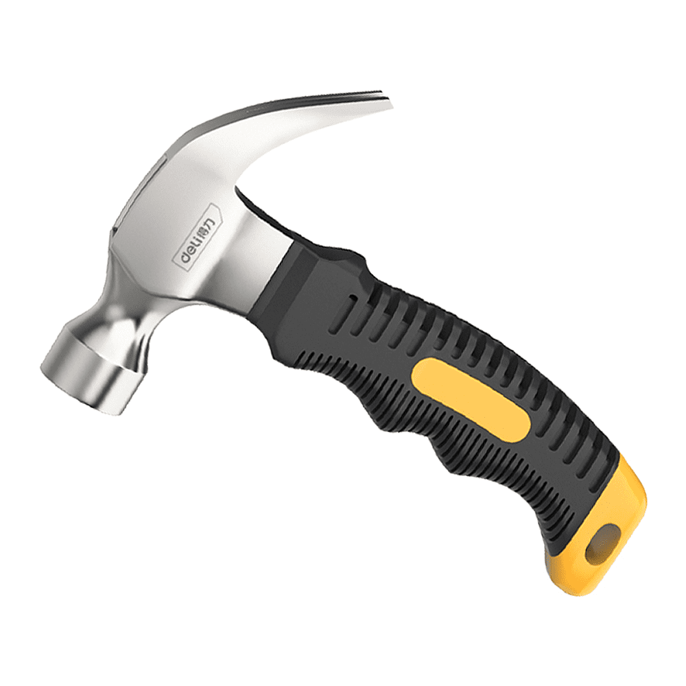 Молоток-гвоздодер Deli YS EDL441008, 0,25 кг, фибергласовая рукоятка - 7