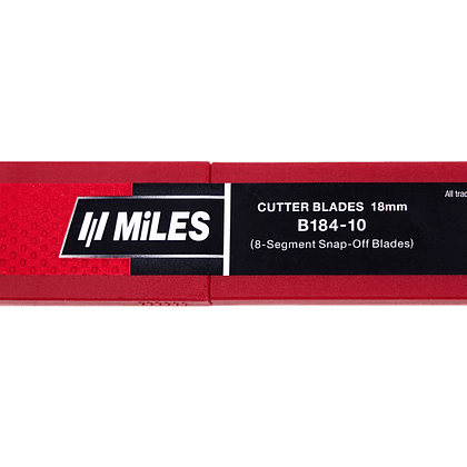 Лезвия для большого ножа "Kangaro Miles", 18 мм, 10 штук, европодвес - 3