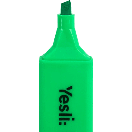 Набор маркеров текстовых "Yesli:", 4 шт, ассорти - 12