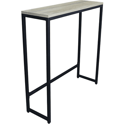 Стол консольный RION ALLERD, черный муар, Дуб Нокс