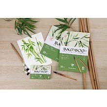 Блок-склейка для акварели "Bamboo", А4, 250г/м2, 20 листов