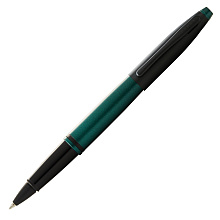 Ручка роллер "Calais Matte Green and Black Lacquer"