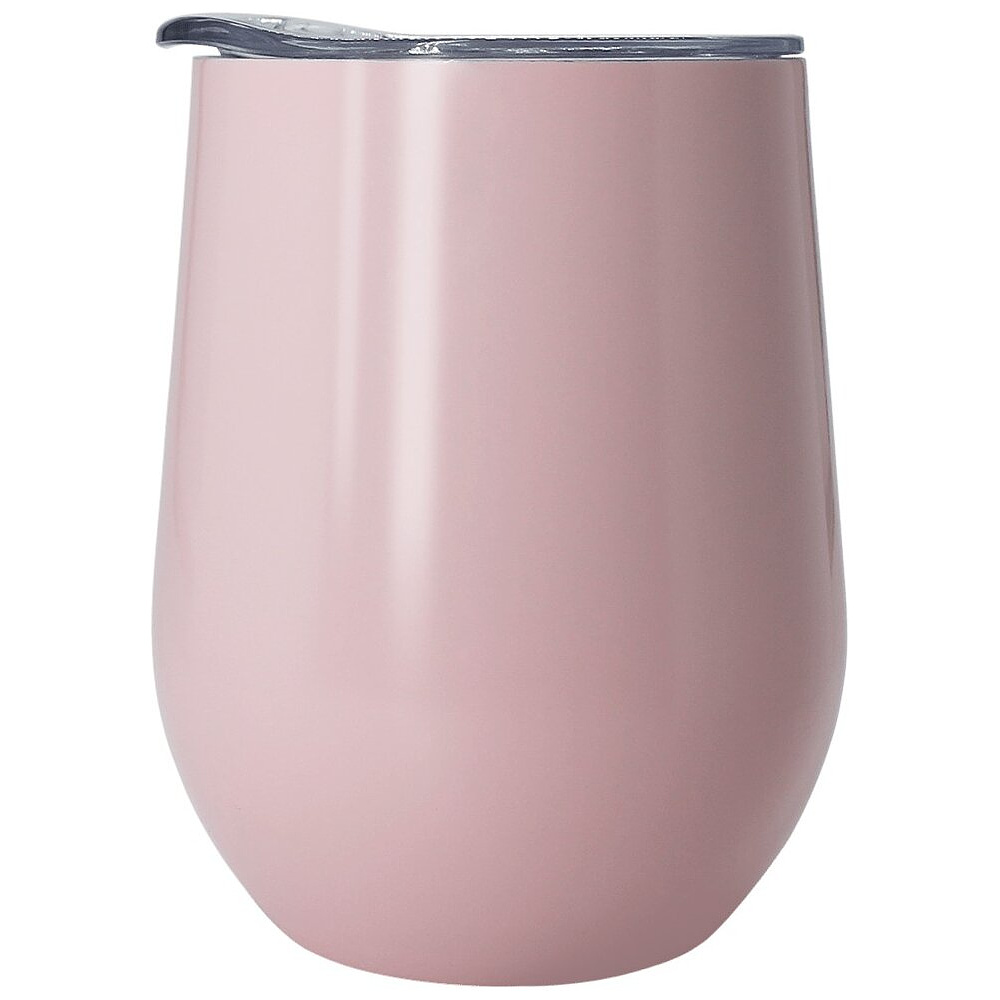 Кружка термическая "CO12", металл, 354 мл, розовый