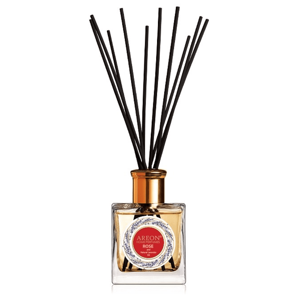 Аромадиффузор Areon Home perfume sticks роза и масло лаванды, 150 мл