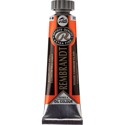 Краски масляные "Rembrandt", 303 кадмий красный светлый, 15 мл, туба