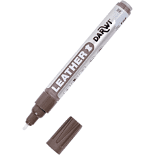 Маркер акриловый для кожи "Darwi", 2 мм, какао