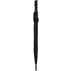Зонт-трость Skye", 102 см, черный, красный - 2