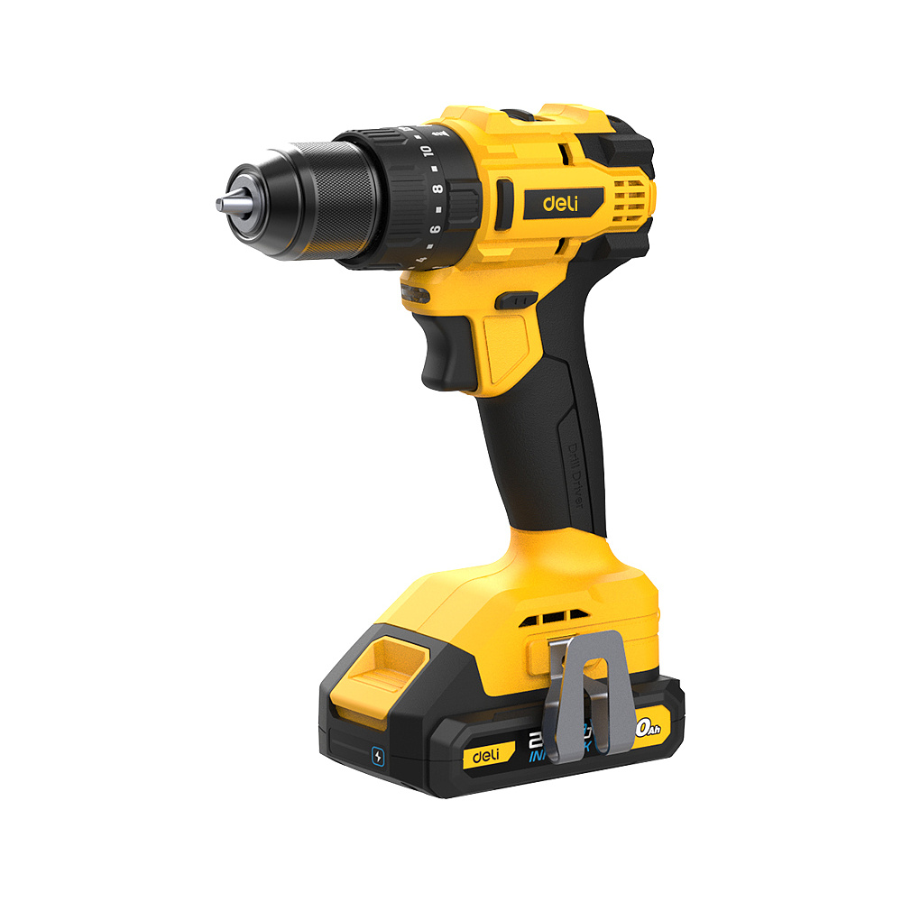 Аккумуляторная дрель-шуруповерт Deli YS EDC150 20 В, 50 Нм, 2 АКБ, 2 Ач, сумка - 2
