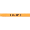 Ручка шариковая "Q-Connect", 0.4 мм, желтый, стерж. красный - 5
