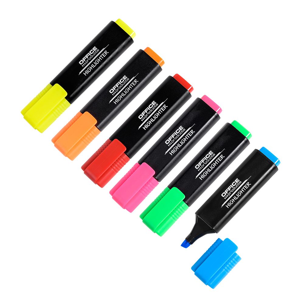 Маркер текстовый "Office Products", красный - 2