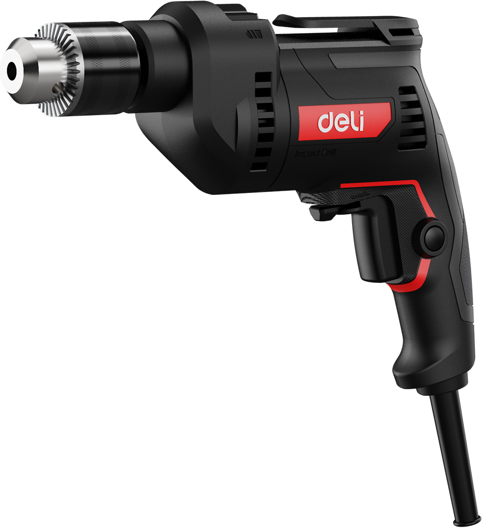 Дрель Deli RS EDE-CZ13-1E Ударная 680 Вт, 3000 об/мин, 1 скорость