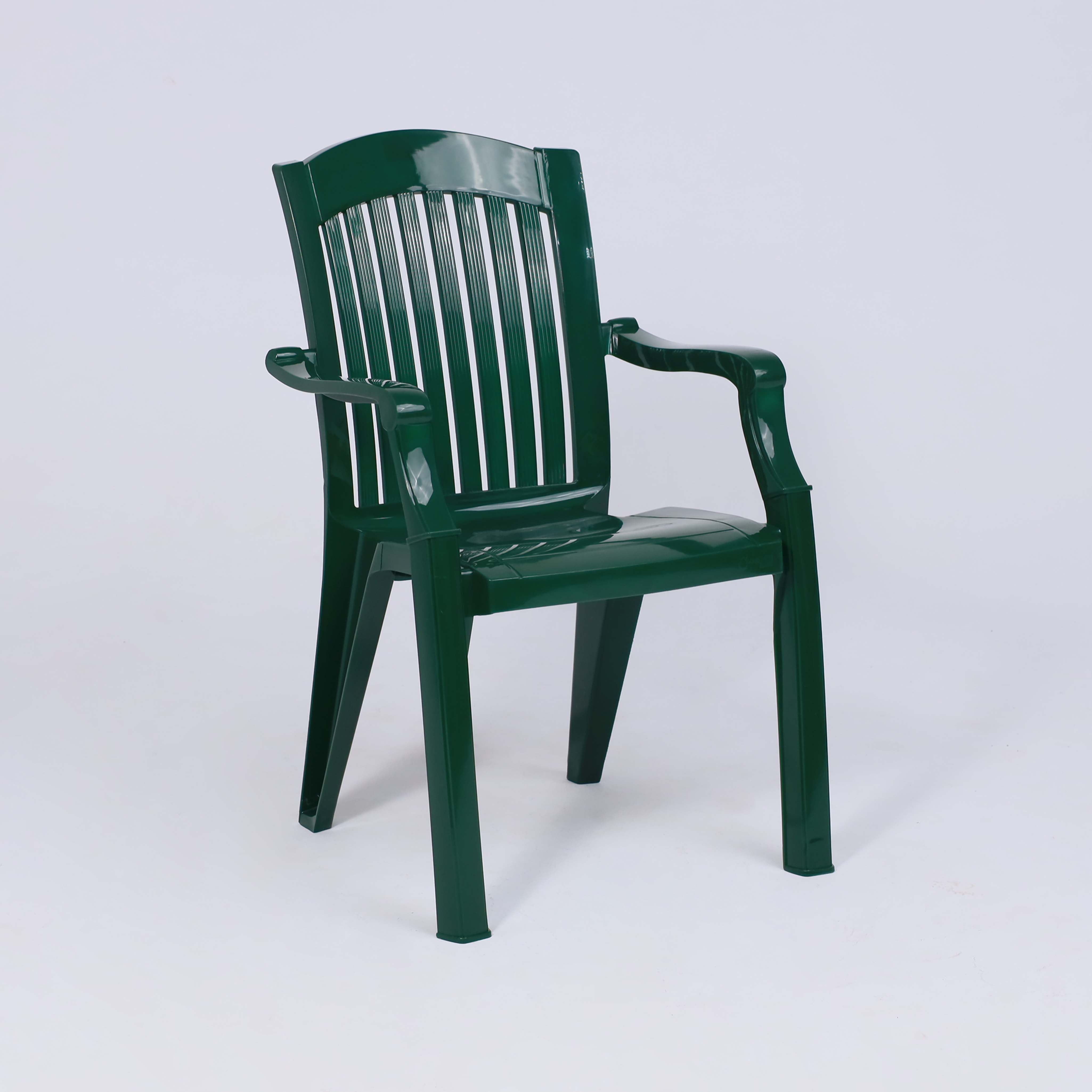 Кресло садовое №7 "Премиум-1 "2", пластик, темно-зеленый - 3