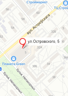 Могилев, ул. Островского, 5, ТЦ Планета Грин, 2 этаж