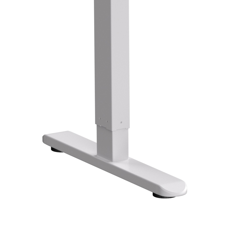 Стол с электроприводом WellDesk Basic 1200x675х18 белый/белый альпийский (9191460+9197776) - 7