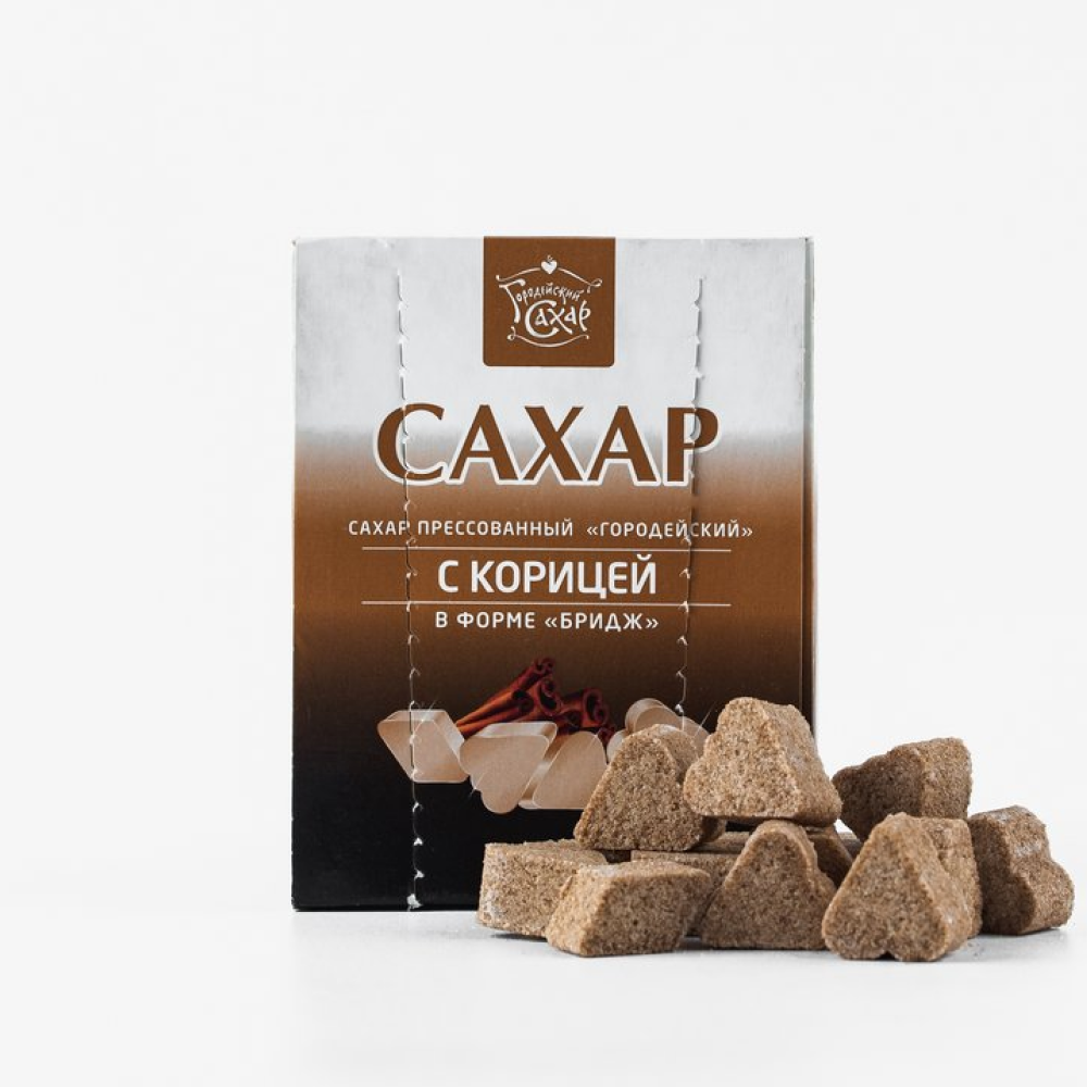 Сахар бридж с корицей "Городейский сахар", 500 г