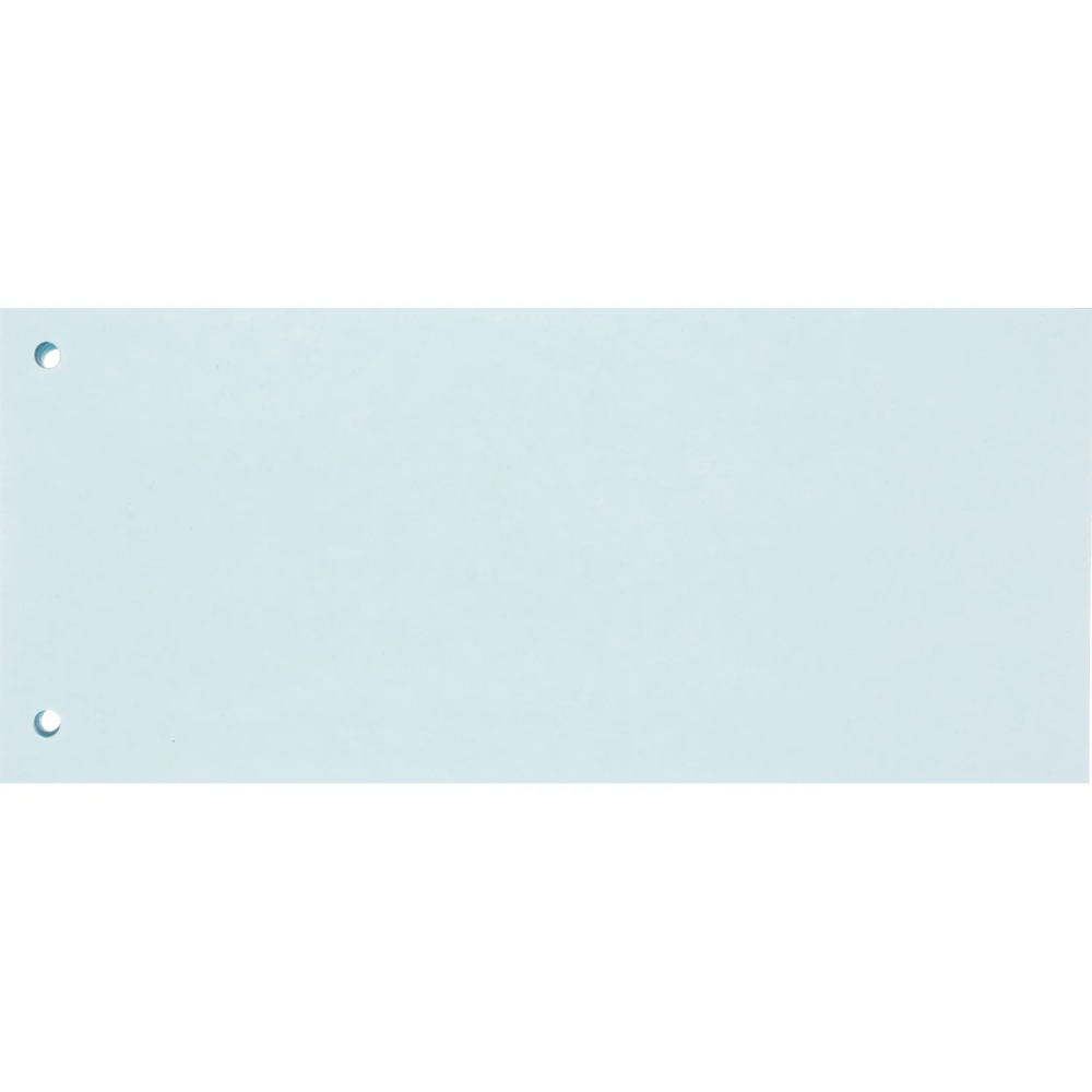 Разделитель для документов "Комус", 100 шт, голубой