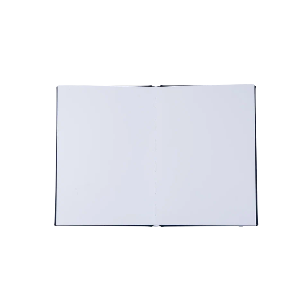Скетчбук для графики "GrafArt white", 50 листов, А5, 160 г/м2, темно-синий - 2