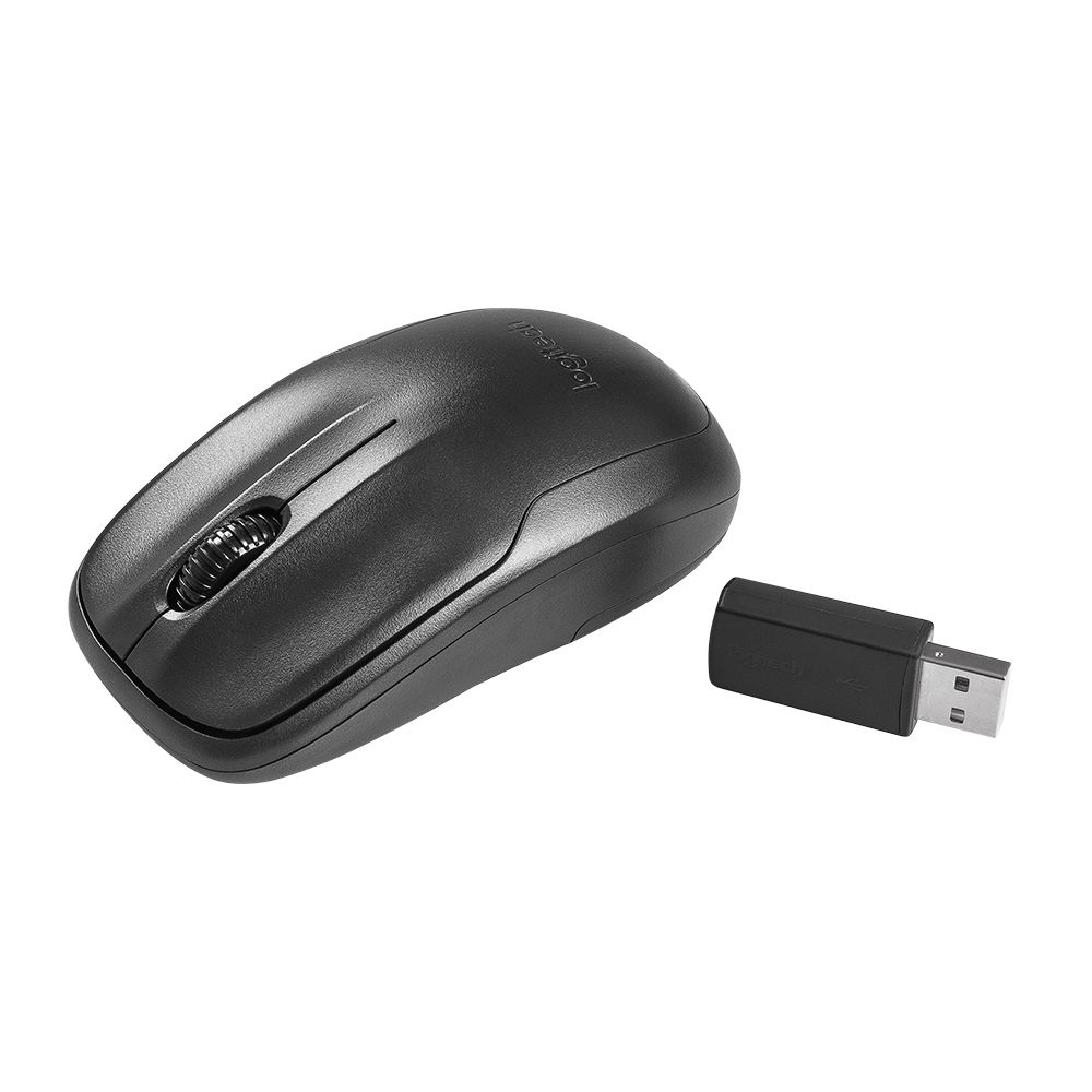 Клавиатура + мышь Logitech "MK220", беспроводная, черный - 4