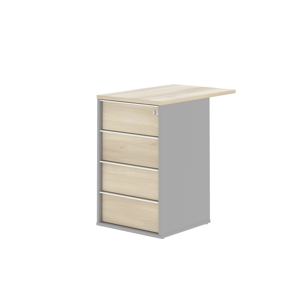 Коллекция Титан Тумба приставная ТН525Т/1_ЗМ+ТН520К-22