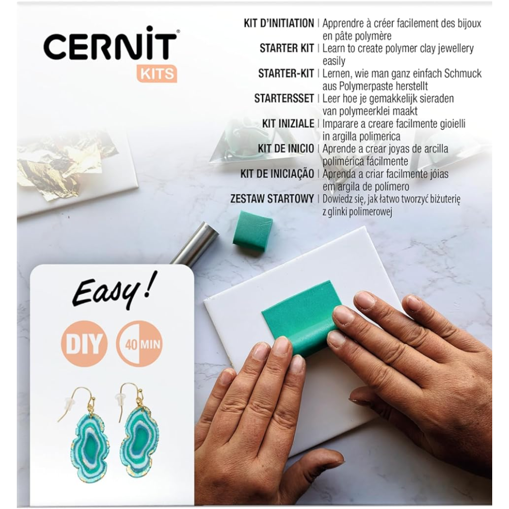 Полимерная глина "Cernit. Starter kit, jewellery", набор