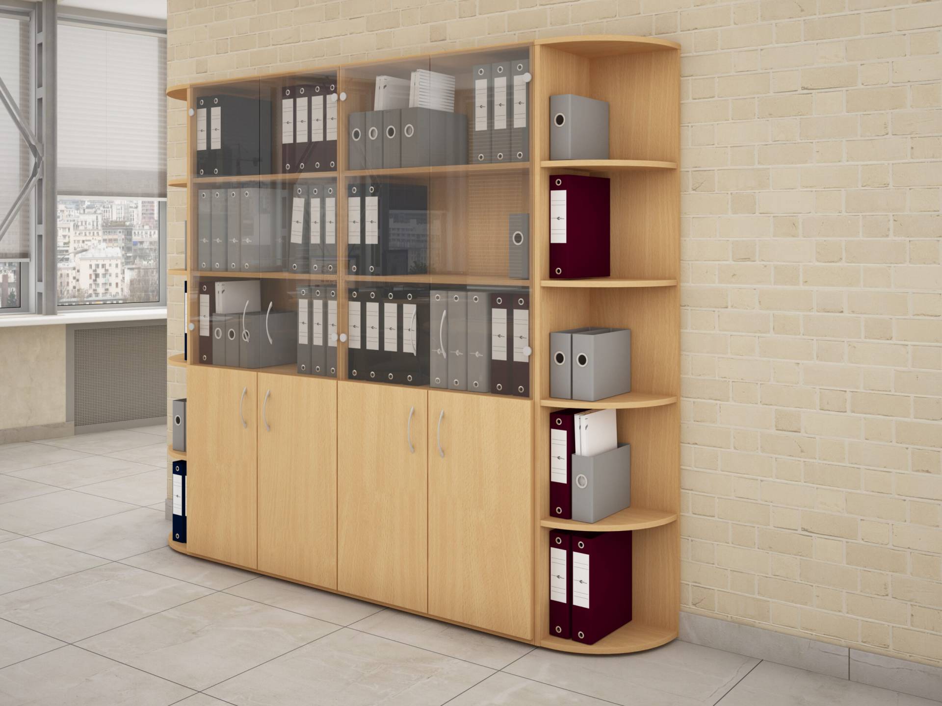 Коллекция Столица дверь С-502L, 736х396х18 мм, дуб сонома - 9