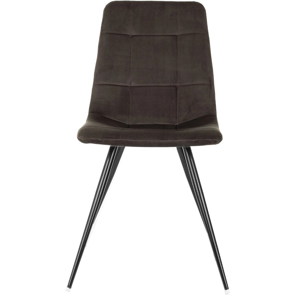 Стул Бюрократ "CH-K1_4", ткань, коричневый, металл, комплект 4 штуки - 5