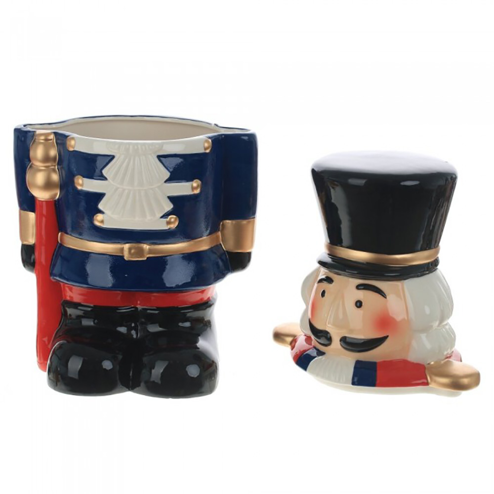 Конфетница "Щелкунчик", керамика, 32 см, разноцветный - 2