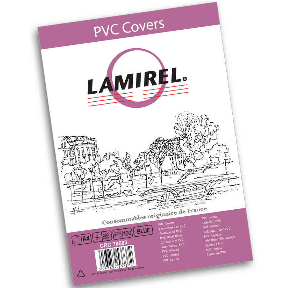 Обложка Lamirel Transparent A4