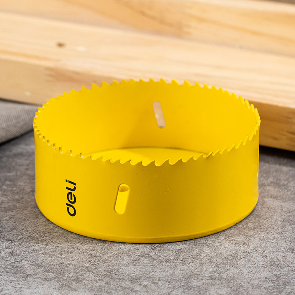 Коронка биметаллическая Deli YS EDH-SKK114-E1, 114 х 38 мм, М14 - 2