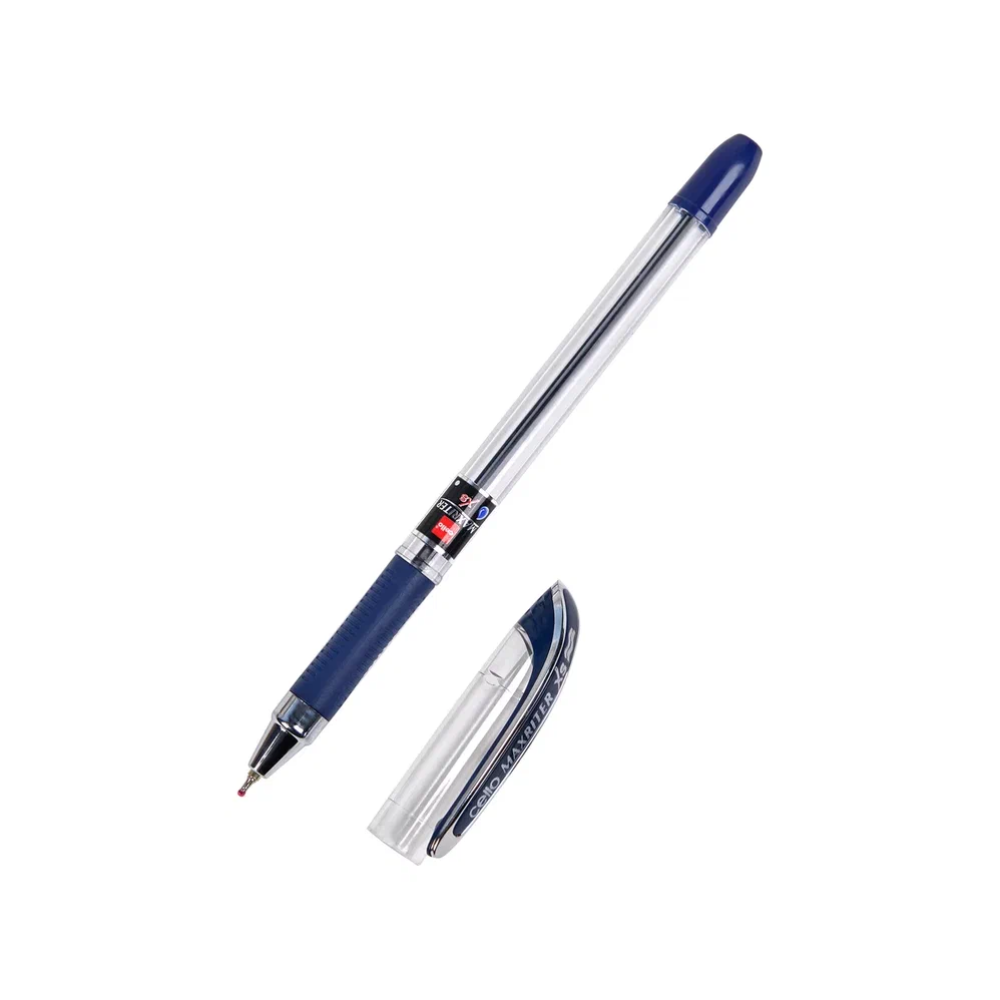 Ручка шариковая "Maxriter", 0.7 мм, прозрачный, стерж. синий - 4