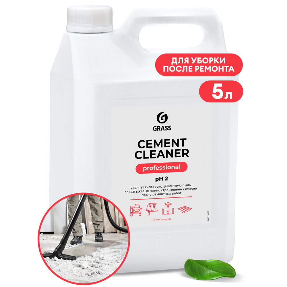 Средство моющее после ремонта "Cement Cleaner"