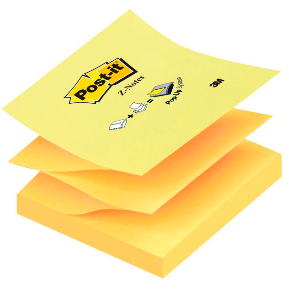 Бумага для заметок на клейкой основе "Post-it Z-Notes R330"