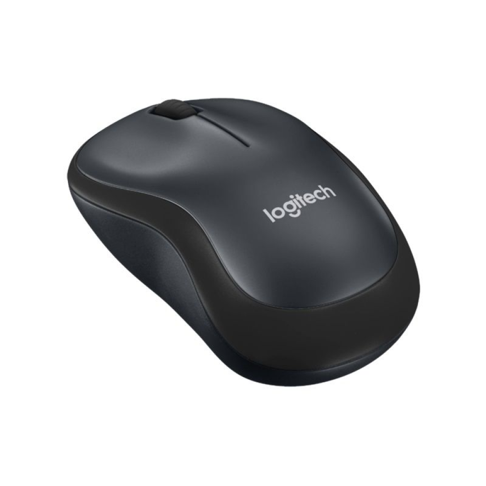 Мышь "Logitech M1852", беспроводная, USB, черный, серый