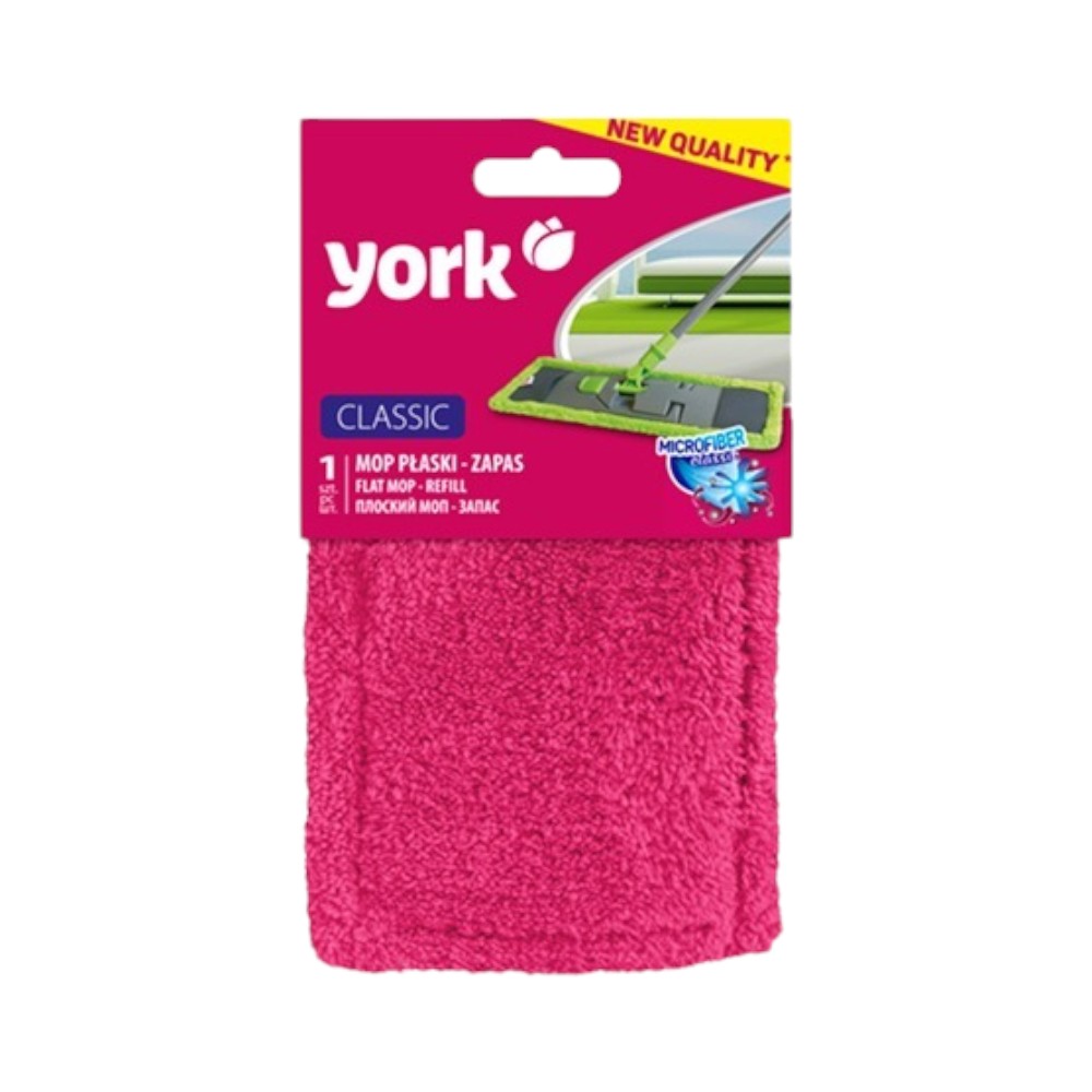 Насадка для плоской швабры "Классик", 40 см, ассорти - 4