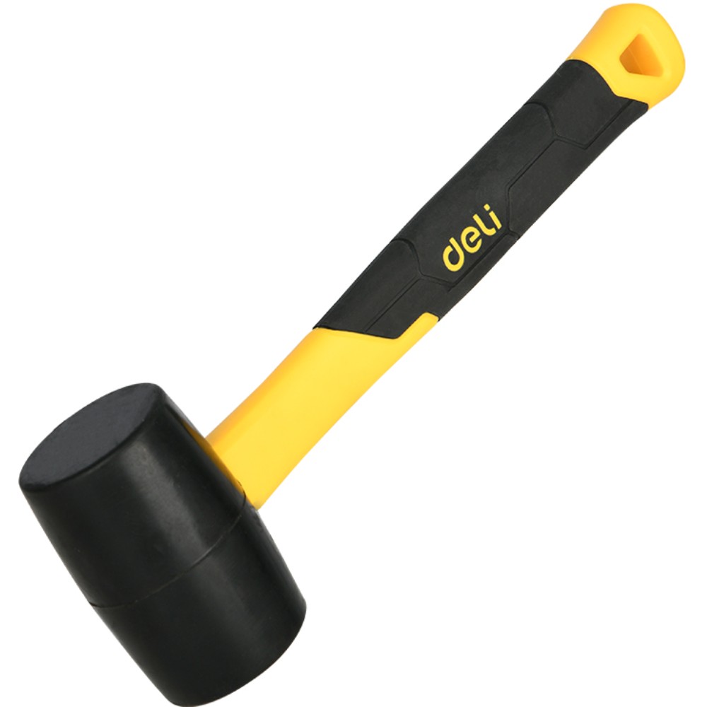 Киянка резиновая черная Deli YS EDL5908