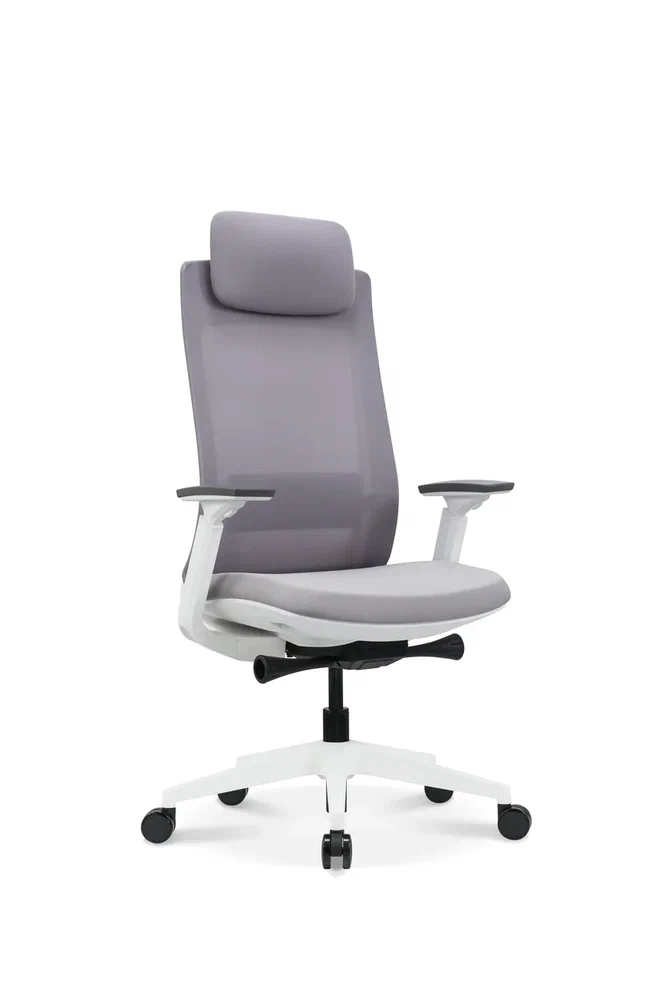 Кресло компьютерное SitZone E-VL002A-BS, сетка, ткань, пластик, серый - 7