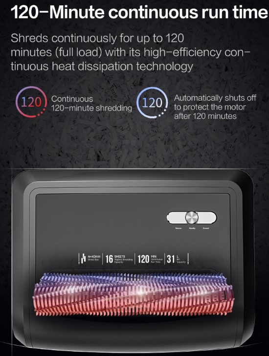 Уничтожитель Deli "E14400" - 4