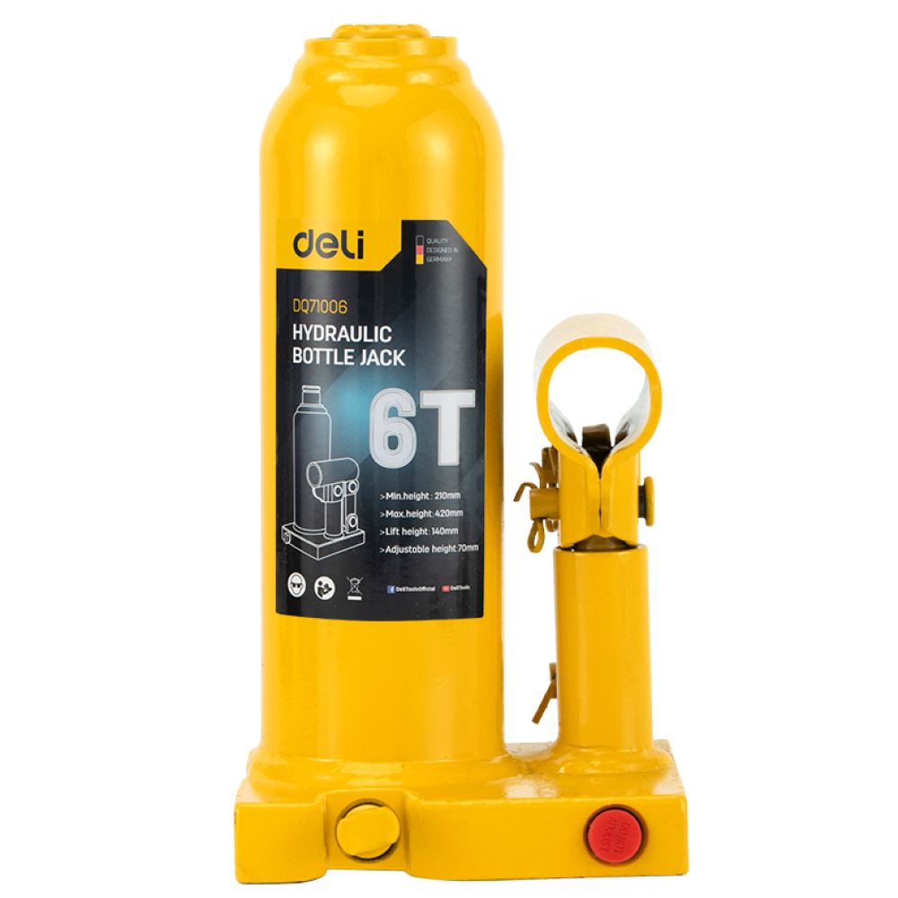 Домкрат бутылочный Deli YS EDQ71006