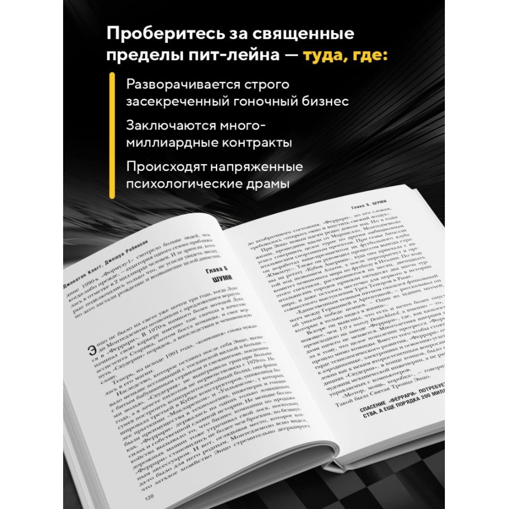 Книга "The Formula. Как проходимцы, гении и фанаты скорости превратили Формулу-1 в самый быстрорастущий вид спорта в мире", Джонатан Клегг, Джошуа Робинсон - 5