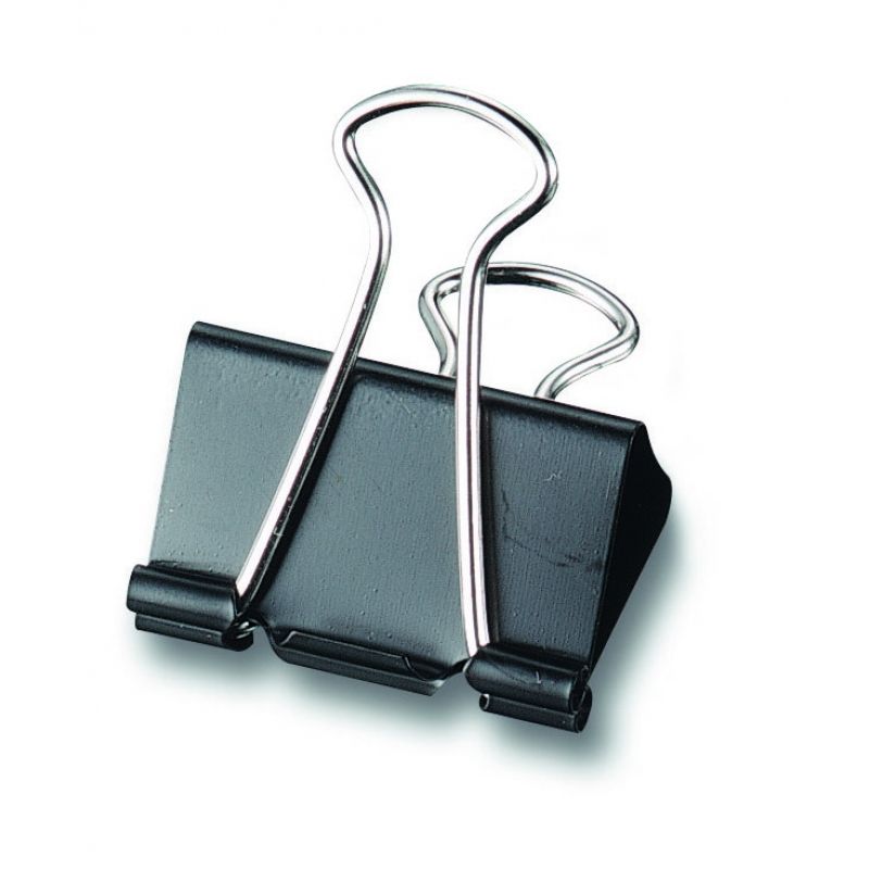 Зажим для бумаги Maped, 41 мм, черный - 3